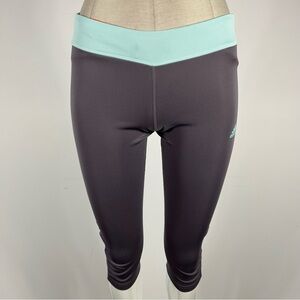 Adidas Climate Gray and Orange Leggings Size S